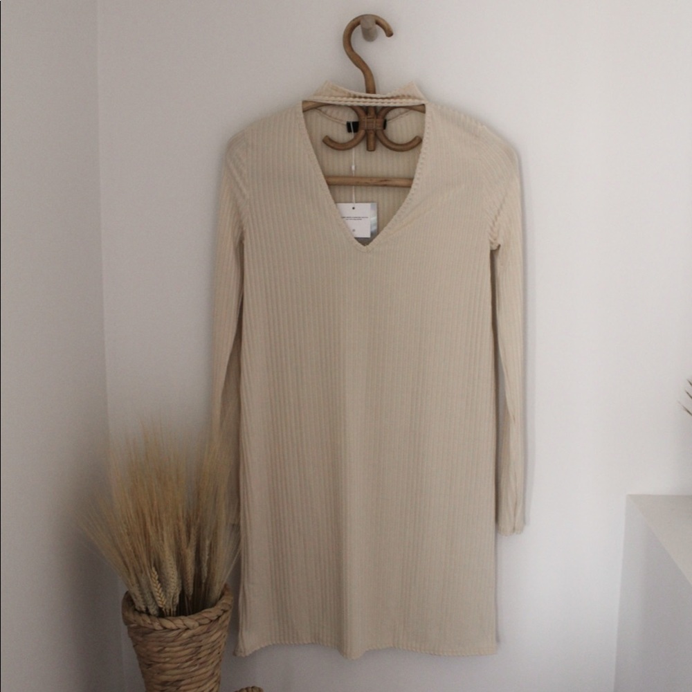 Beige dress